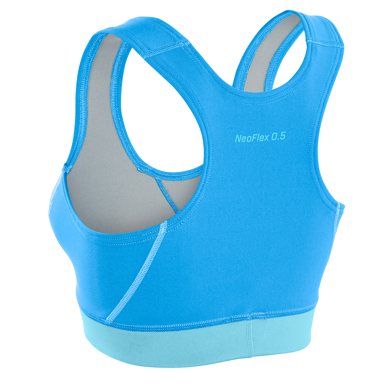 Palm Womens NeoFlex Bra Top 2018 Aqua/Glacier Coast Water Sports