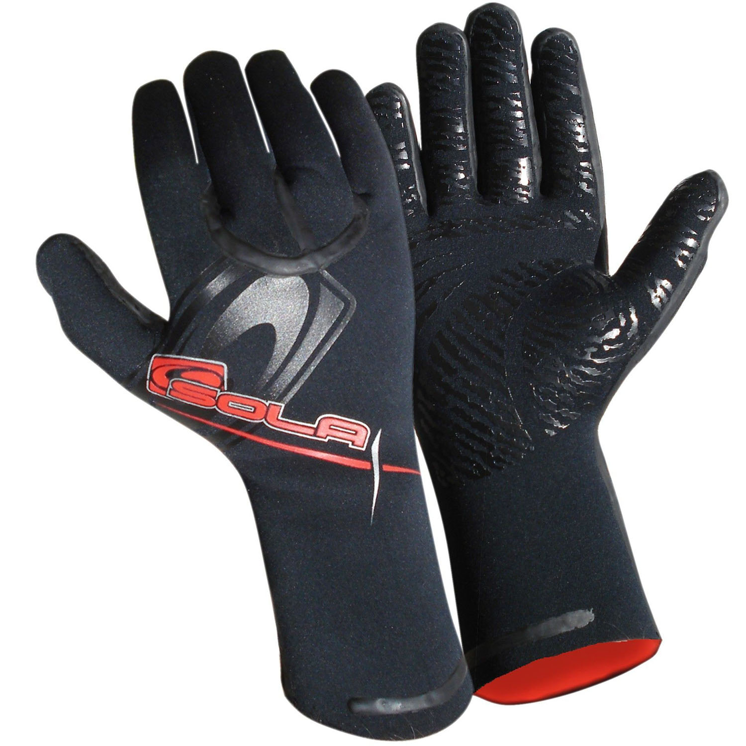 2020 Sola 5mm Super Stretch Wetsuit Gloves A1096 Coast Water Sports