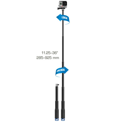 SP Gadgets POV Pole 36 inch Universal Bundle and Tripod Screw Adapter UK