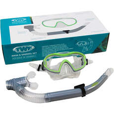TWF Kids Mask & Snorkel Set - Silver TWF Kids Mask & Snorkel Set - Silver
