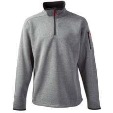 Gill Mens Knit Fleece - Silver