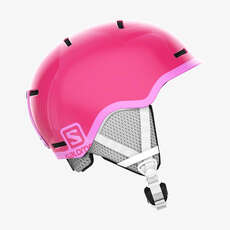 Salomon Kids Grom Ski / Snowboard Helmet - Glossy Pink