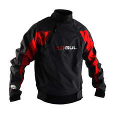 Gul Ballistic Waterproof Breathable Spraytop - Black/Red