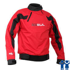 Gul Ballistic Taped Junior Spraytop / Waterproof Cag - Red/Black