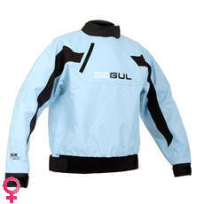 Gul Womens BALLISTIC Taped Spray Top 2015 - Starlight Blue/Black