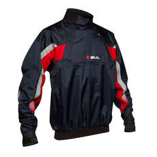 Gul Gamma Taped Waterproof Spraytop - Navy/Red Gul Gamma Taped Waterproof Spraytop - Navy/Red