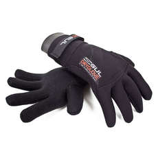 Gul Neoprene Dry 2.5mm Junior Wetsuit Gloves - Black/Red