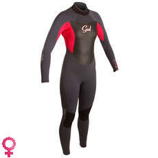 Gul Response Blindstitch Steamer 3/2mm Womens Wetsuit - Grpht/Mag