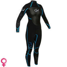 Gul Vortex Blindstitch Steamer 3/2mm Womens Wetsuit - Black/Blue