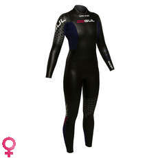 Gul Womens WATERMAN 5/4mm Triathlon Wetsuit - Blk/Mul