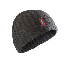 Gill Wide Rib Knit Beanie - Graphite