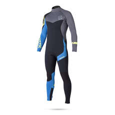 Mystic CROSSFIRE 5/4 GBS Backzip Wetsuit 2015 - Blue