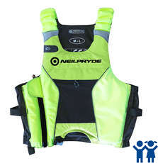 Neil Pryde ELITE Junior Buoyancy Aid / Vest - Hi Vis