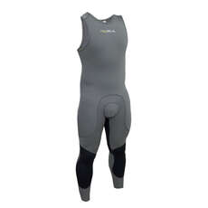 Gul CODE ZERO 3mm Blindstitched Long John Wetsuit - Metal