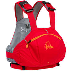 Palm FX White Water PFD Buoyancy Aid  - Red