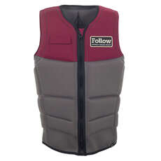 Follow Stow Cook Impact Vest - Maroon