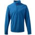 Gill Grid Microfleece Zip Neck - Blue