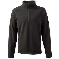 Gill Grid Microfleece Zip Neck - Graphite