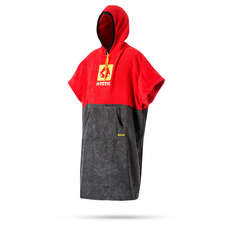 Mystic Poncho / Fleece / Changing Robe - Red Mystic Poncho / Fleece / Changing Robe - Red