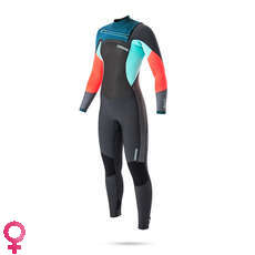 Mystic Womens DIVA 5/3mm GBS Frontzip Wetsuit - Teal