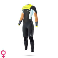 Mystic Womens DIVA 5/3mm GBS Frontzip Wetsuit - Lime