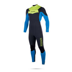 Mystic STAR 3/2 GBS Double Front Zip Wetsuit - Lime
