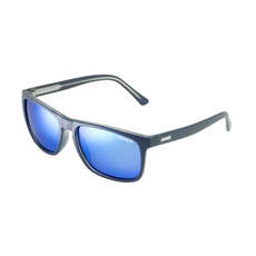 Sinner Oak Sunglasses - Matte Dark Blue / SINTEC® Icy Blue Mirror