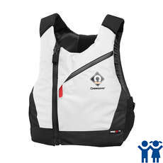 Crewsaver Junior CZ Chest Side Zip Buoyancy Aid - White