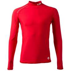 Gill Mens Pro Rash Vest Long Sleeve - Red Gill Mens Pro Rash Vest Long Sleeve - Red