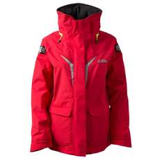 Gill OS3 Womens Coastal Sailing Jacket 2020 - Red Gill OS3 Womens Coastal Sailing Jacket 2020 - Red