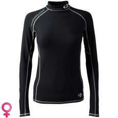 Gill Womens Pro Rash Veste À Manches Longues - Noir