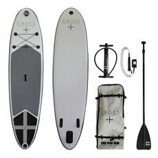 Gul Cross Inflatable SUP - 10'7 x 6" Paddle Board Package
