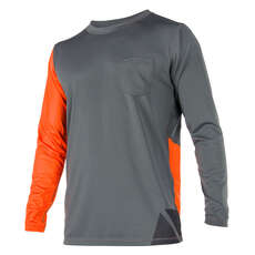 Magic Marine Cube Long Sleeve Quick Dry Top - Orange