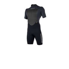 Mystic Brand 3/2 Flatlock Shorty Wetsuit - Black Mystic Brand 3/2 Flatlock Shorty Wetsuit - Black