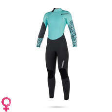 Mystic Womens DIVA 5/3mm GBS Backzip Wetsuit - Grey