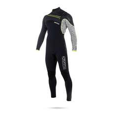 Mystic DRIP 4/3 GBS Front Zip Wetsuit - Black/Grey
