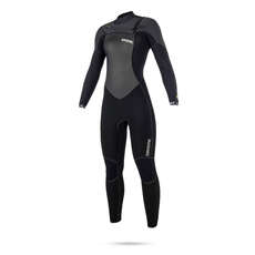 Mystic Womens GEM 5/3mm GBS Front-Zip Wetsuit - Black
