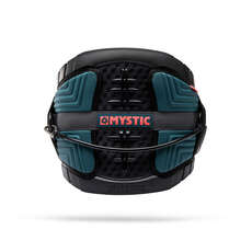 Mystic LEGEND Kitesurf Harness - Teal/Red