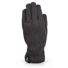 Gill Knit Fleece Gloves  - Ash 1495