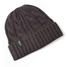 Gill Cable Knit Beanie - Graphite