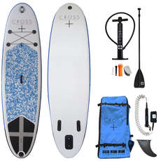 Gul Cross Inflatable SUP - 9'8" Paddle Board Package