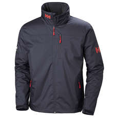 Helly Hansen Hooded Crew Midlayer Jacket - Graphite Blue Helly Hansen Hooded Crew Midlayer Jacket - Graphite Blue