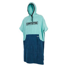 Mystic Poncho / Fleece / Changing Robe - Teal/Mint Mystic Poncho / Fleece / Changing Robe - Teal/Mint