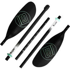 BOTE 5 Piece Adjustable Fibreglass Kayak Paddle - Black AKP-1 BOTE 5 Piece Adjustable Fibreglass Kayak Paddle - Black AKP-1