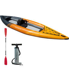 Aquaglide Deschutes 130 Deluxe - Lightweight 1 Man Inflatable Kayak Package