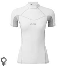 Gill Womens Pro Rash Vest Short Sleeve - White - 5021W