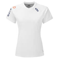 Gill Womens Race Short Sleeve T Shirt - White - RS36