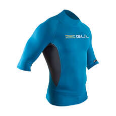 Gul Xola Short Sleeve Rashvest - Blue/Black- RG0338-B7