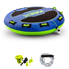 Jobe Storm 2 Person Towable Package - Blue/Green Jobe Storm 2 Person Towable Package - Blue/Green
