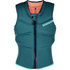 Mystic Womens Diva Kite Surfing Front-Zip Impact Vest - Teal